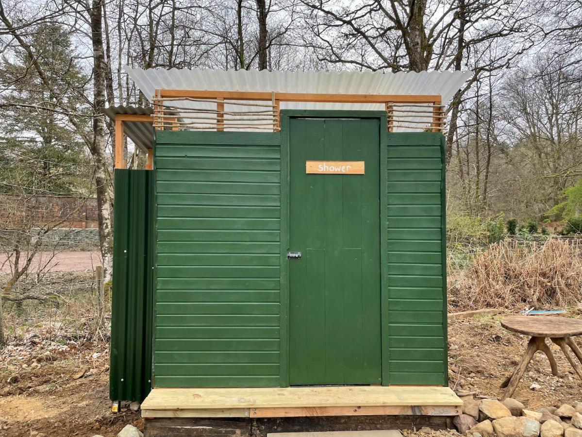 Cosy Woodland Off Grid Shepherds Hut - Rowan Villa Castle Douglas Esterno foto