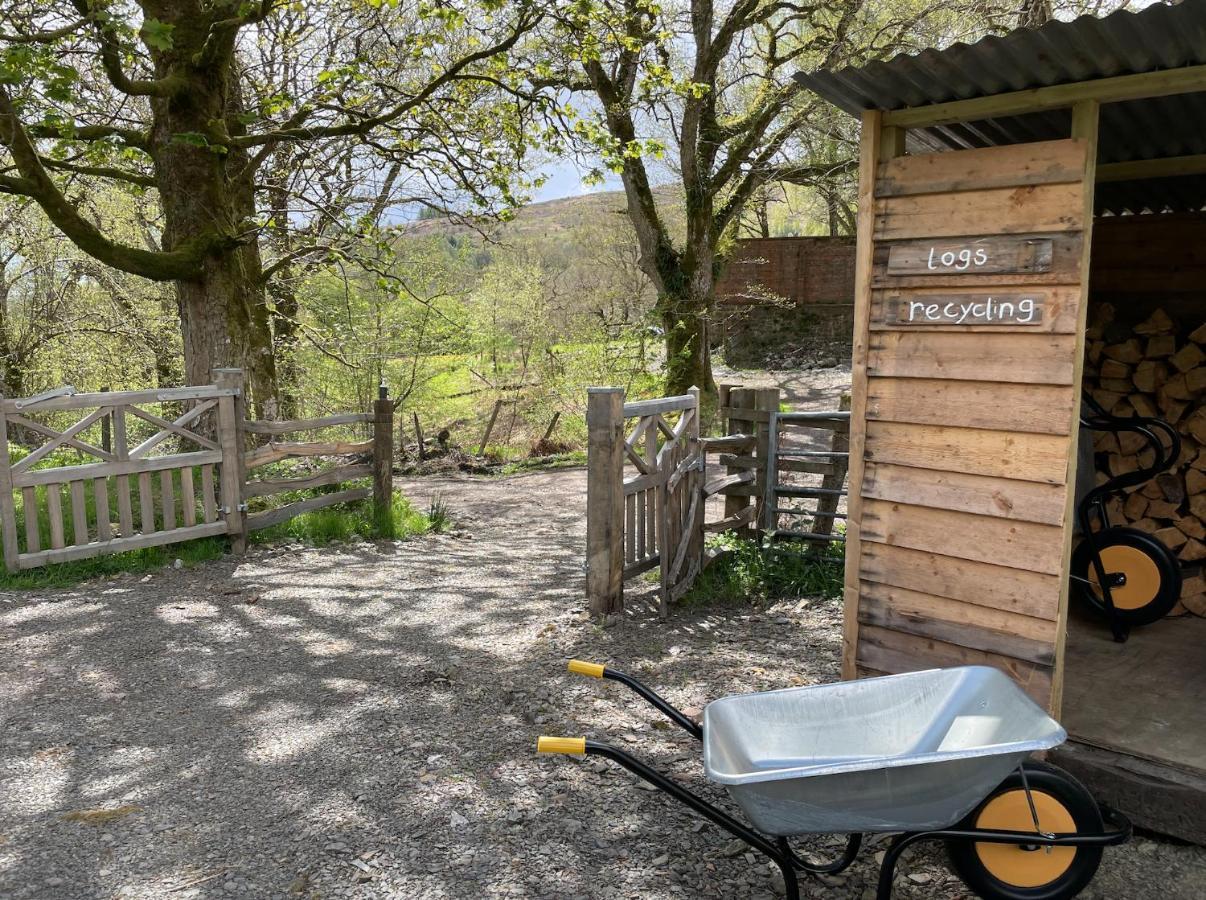 Cosy Woodland Off Grid Shepherds Hut - Rowan Villa Castle Douglas Esterno foto